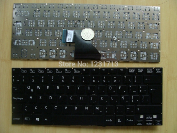 BÀN PHÍM LAPTOP SONY SVF14 (ĐEN)