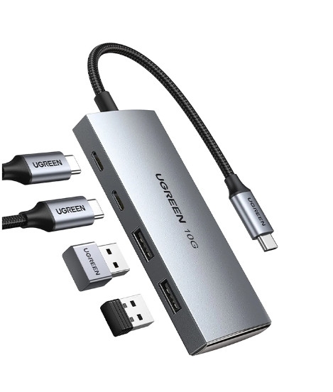 Cáp TYPE-C Ra 2 cổng USB 3.1+ 2 Cổng Type-c 30758 VAT