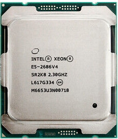 CPU Intel Xeon Processor E5-2686V4 18 nhân,36 luồng