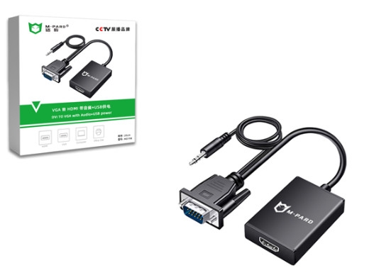 BỘ CHUYỂN VGA RA HDMI CÓ AUDIO MPARD MD108