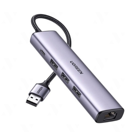BỘ CHUYỂN USB RA LAN+3 USB 3.0 UGREEN 60554 VAT