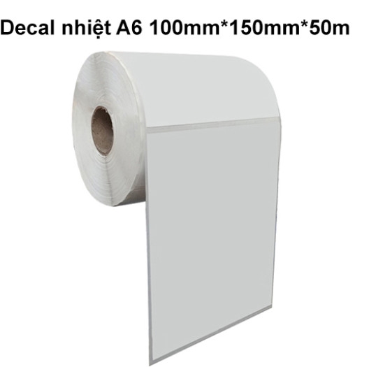 DECAL NHIỆT CUỘN 50M KHỔ A6 (100X150X50M)