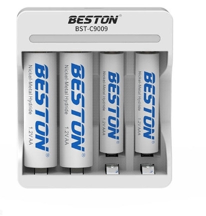 SẠC NHANH BESTON 4 PIN AA/AAA C9009