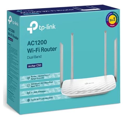 PHÁT WIFI TPLINK ACHER C50 2 BĂNG TẦNG VAT