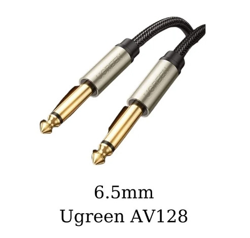 Dây loa 2 đầu 6.5mm 2M Ugreen 10638 VAT