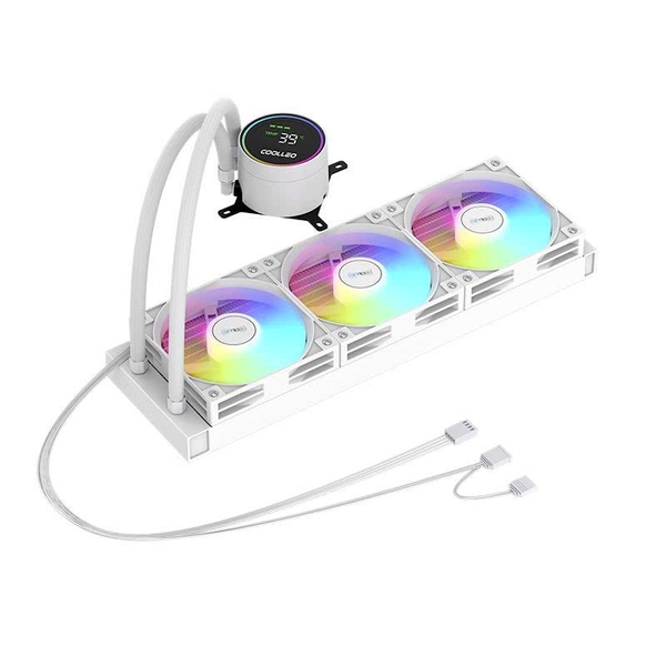 TẢN NHIỆT NƯỚC CPU COOLLEO ICE FAIRY 360 DIG BLACK,WHITE (LCD HIỂN THỊ) VAT