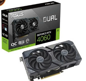 CARD VGA ASUS RTX4060 8GB OC 2 FAN VAT