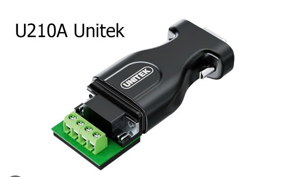ĐẦU CHUYỂN COM 9/RS232-->RS485/RS422 U211A UNITEK VAT