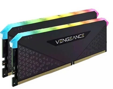 RAM PC DR4 CORSAIR 32GB/3200 (16X2) LED RGB RS VAT