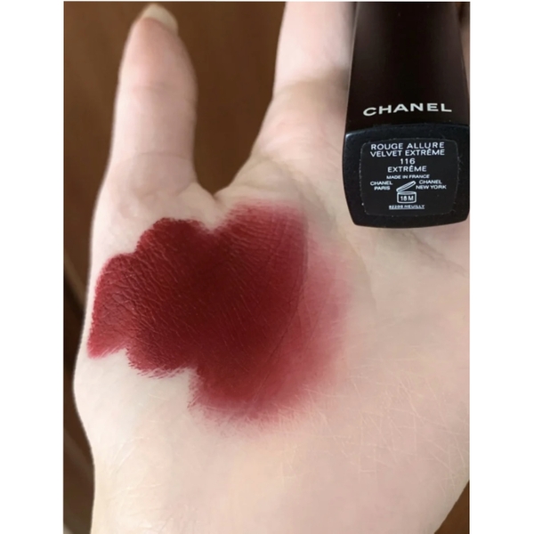 CHANEL Rouge Allure Velvet Extreme - 116 Extreme Liberty Perfumes ...