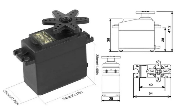 Động Cơ RC Servo MG996R