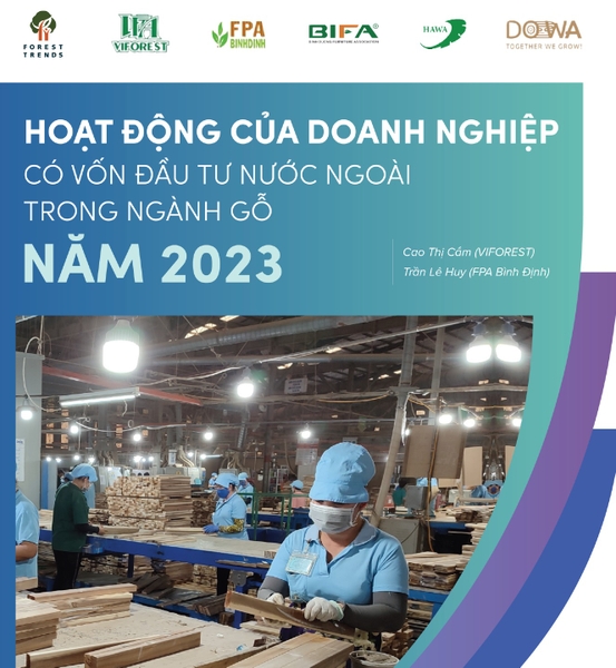 Activities of foreign-invested enterprises in the wood industry in 2023