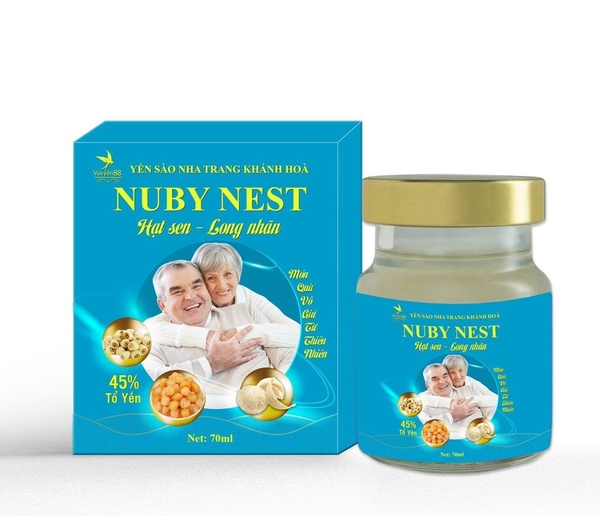 NUBY NEST HẠT SEN LONG NHÃN   45% tổ yến