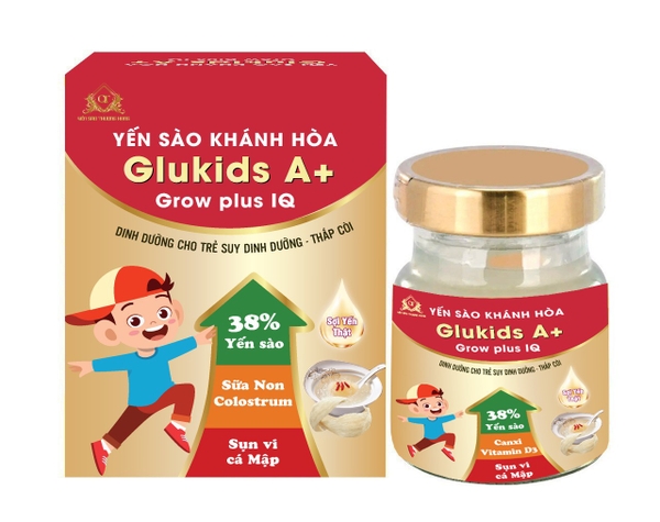 Yến Sào Khánh Hoà Glukids A+grow plus IQ