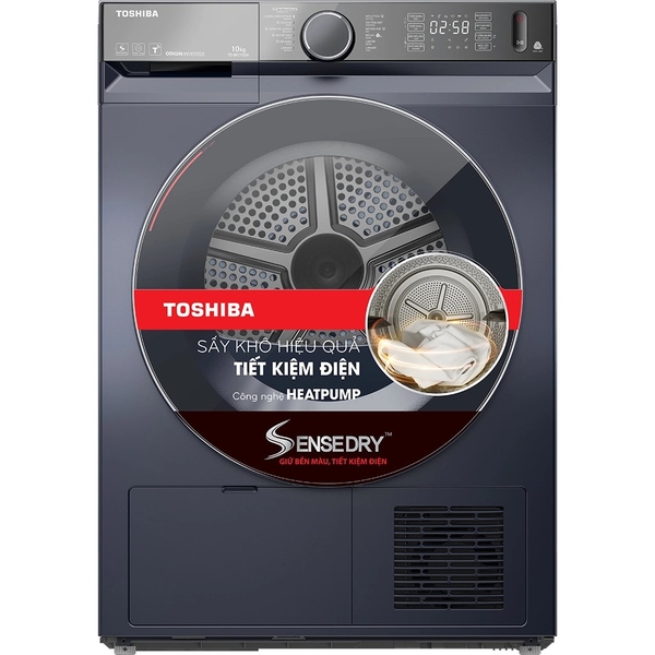 Máy sấy bơm nhiệt heat pump Toshiba 10 Kg TD-BP110GHV(MG) New 2025