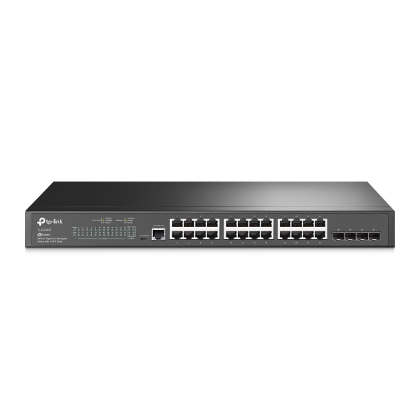 Tp-link TL-SG3428 Switch Quản Lý JetStream L2, 24-Cổng Gigabit với 4 Khe cắm SFP
