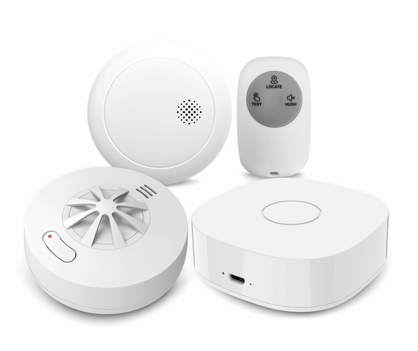 Combo thiết bị báo cháy không dây SF-X cho diện tích 240m2