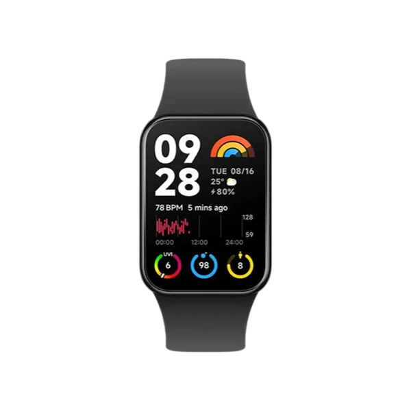 Vòng đeo tay thông minh Xiaomi Mi Band 8 Pro Black BHR8017GL