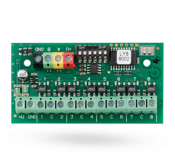 Mô-đun đầu ra tín hiệu PG bus JB-118N – 8 ngõ ra