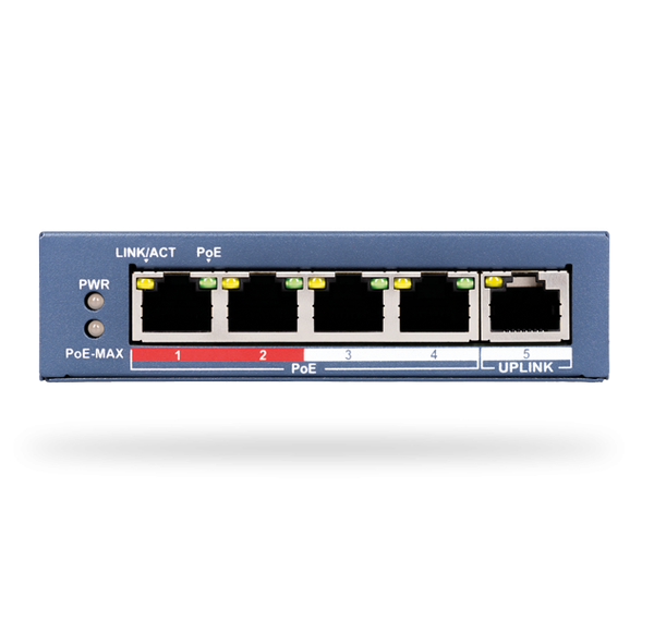 Switch Ethernet PoE JABLOTRON JI-114Z - 4 cổng