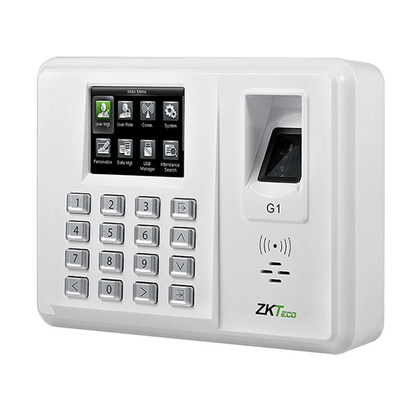 Máy chấm công vân tay thẻ ZKTeco G1
