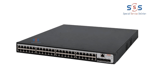 Thiết bị chuyển mạch Switch H3C SMB-S1850v2-52P-GL 48 x 1G RJ45, 4 x SFP Uplink SFP