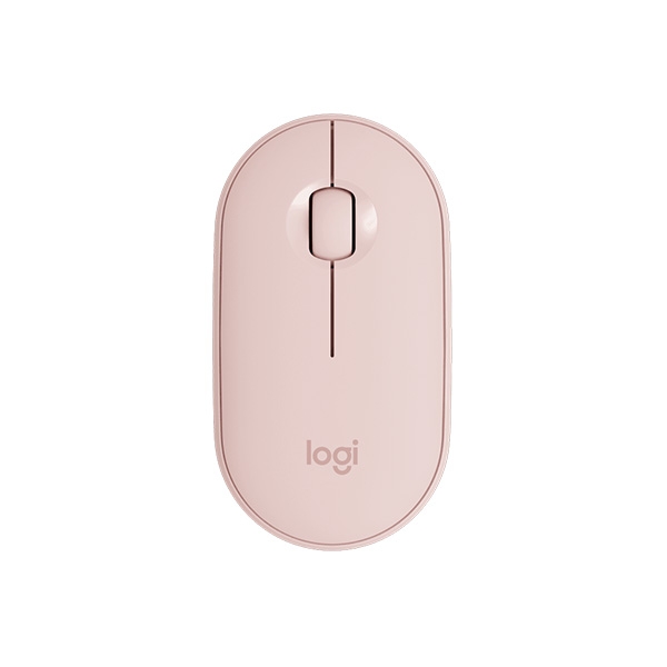 Chuột không dây Logitech Pebble M350s Hồng