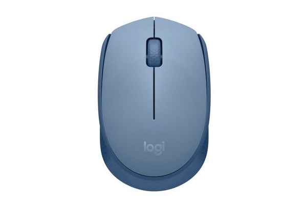 (MOUSE) LOGITECH M171 WIRELESS/XANH XÁM (BLUE GREY) - 910-006869
