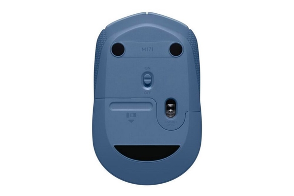 (MOUSE) LOGITECH M171 WIRELESS/XANH XÁM (BLUE GREY) - 910-006869