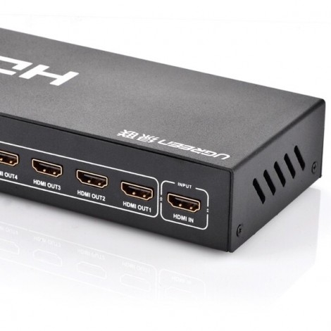 Bộ chia HDMI 1 ra 16 cổng Ugreen 40218 chính hãng, phân giải FullHD 1080p
