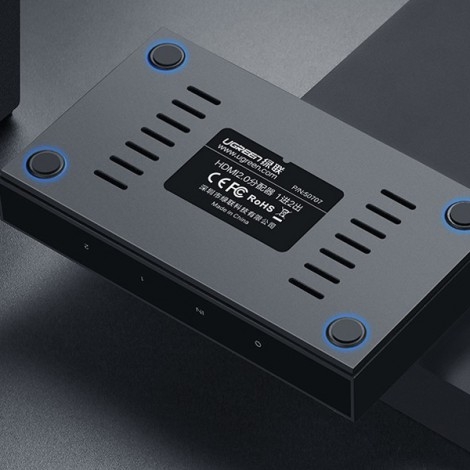 Bộ chia tín hiệu HDMI 2.0 1 ra 2 Ugreen 50707 hỗ trợ 4K2K@60Hz