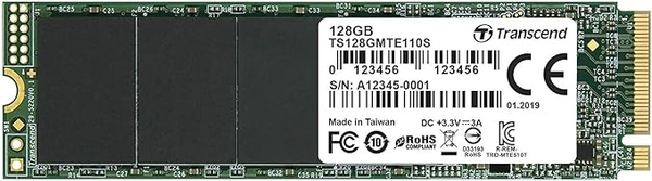 Transcend TS128GMTE110S 128GB M.2 NVMe PCIe Gen3x4 MTE110S Internal Solid State Drive