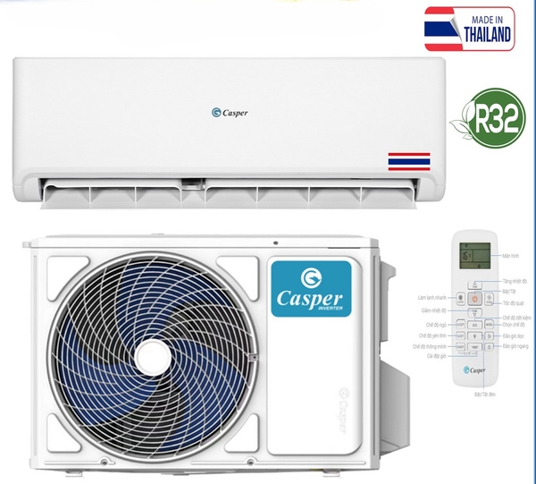 Điều hòa Casper TC-09IS36 9000btu 1 chiều inverter mới 2023