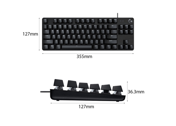 Bàn Phím Cơ Logitech G413 TKL SE Mechanical 920-010448