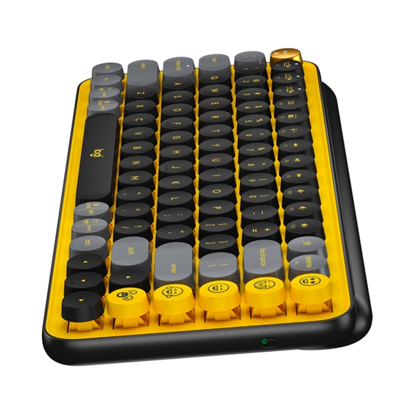 Bàn phím cơ không dây Logitech POP Keys (Vàng - đen) 920-010577