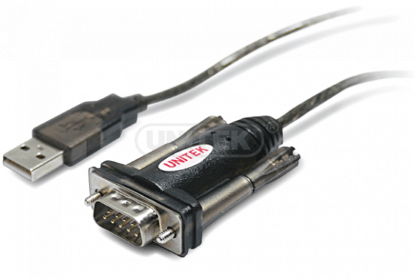 Cáp USB 2.0->Com 9K RS 232 1.5m UNITEK Y-105