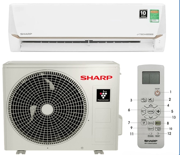 Điều hòa Sharp inverter 18000 BTU 1 chiều AH-X18CEWC Mới 2025