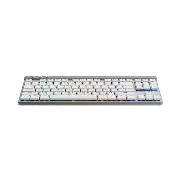 Bàn phím cơ Logitech G515 LightSpeed TKL Wireless White_920-012581
