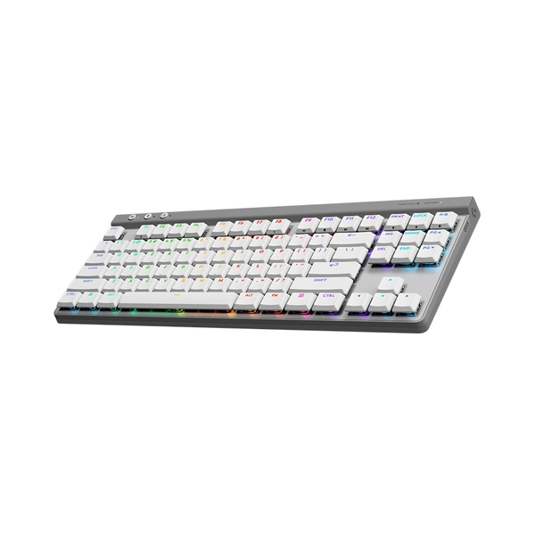 Bàn phím cơ Logitech G515 LightSpeed TKL Wireless White_920-012581