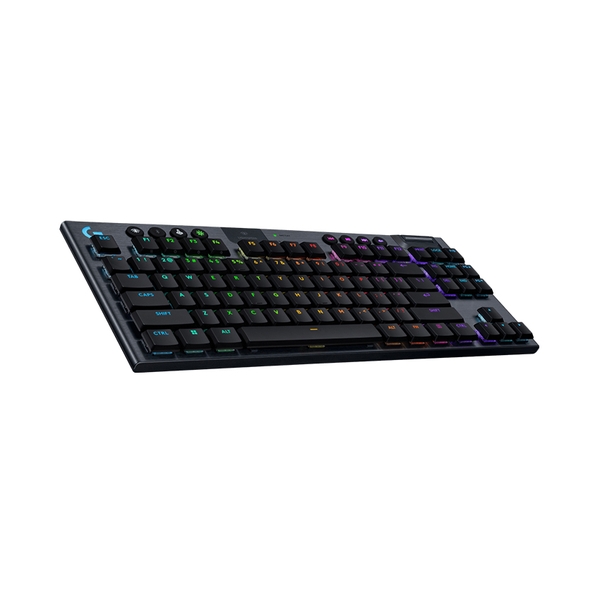 Bàn phím cơ không dây Logitech G915 X TKL Lightspeed (Wireless/Rgb/Tactile/Đen)_920-012726