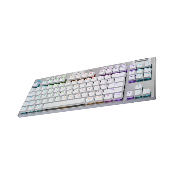 Bàn phím cơ không dây Logitech G915 X TKL Lightspeed (Wireless/Rgb/Tactile/Trắng)_920-012738