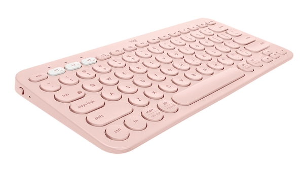 Bàn phím không dây Bluetooth Logitech K380 Hồng (920-009579)