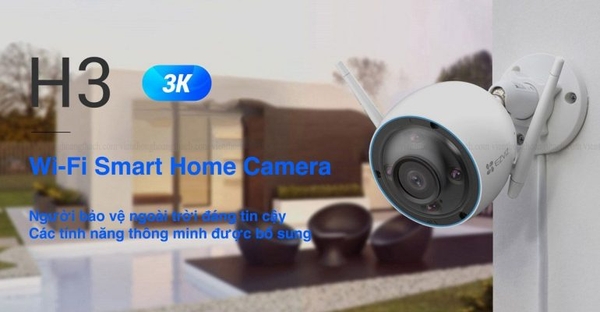 Camera Wifi ngoài trời Ezviz H3 3K 5Mp