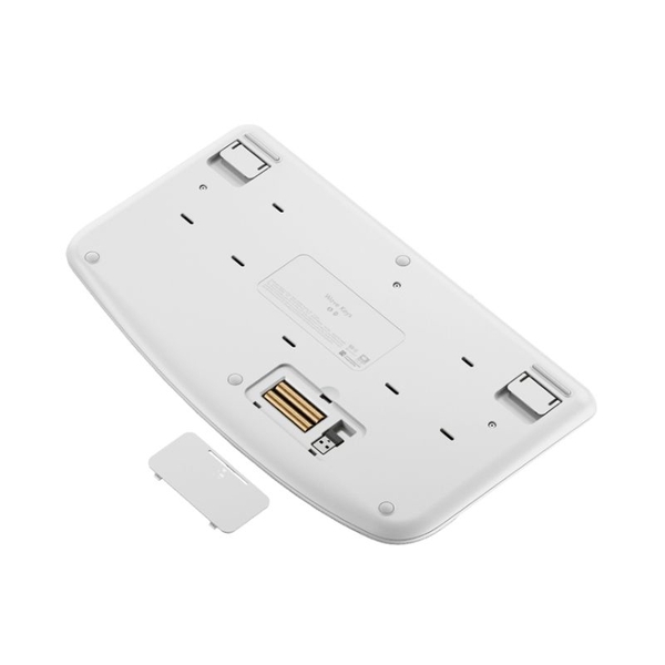 Bàn Phím Không Dây LOGITECH WAVE KEYS ERGONOMIC OFF-WHITE (USB Logi Bolt/Bluetooth ) - 920-012282