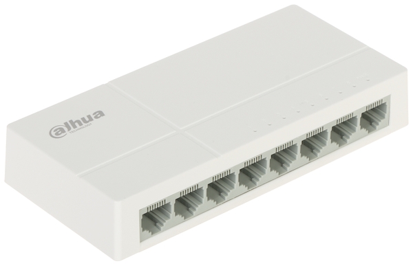 Thiết bị chuyển mạch Ethernet Switch nhanh 8 cổng để bàn Dahua DH-PFS3008-8ET-L
