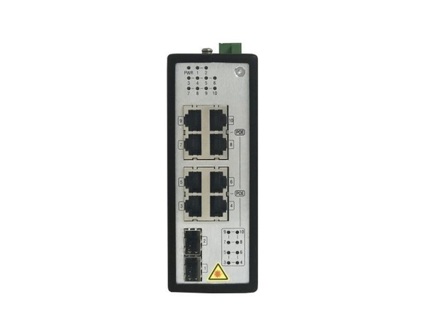Switch công nghiệp 8 cổng PoE Gigabit Hikvision DS-3T0510P