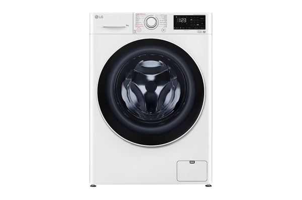 Máy giặt lồng ngang LG AI DD™ Inverter 9kg màu trắng FV1209S5W