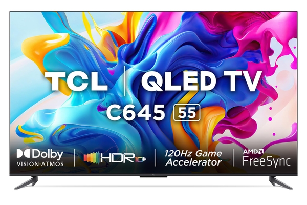 Google Tivi TCL 55C645 QLED 4K 55 inch [2025]