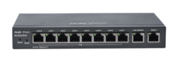 Dòng Reyee Smart Gateway tích hơp cấp nguồn PoE RG-EG210G-P