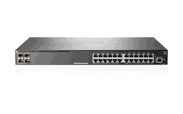 JL261A Switch Aruba 2930F 24 Ports 10/100/1000 PoE+ 370W, 4 SFP Uplink